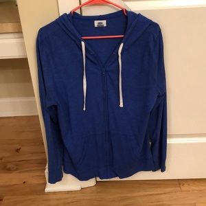 Light zip up sweatshirt from Old Navy